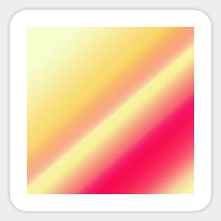 yellow pink abstract texture Sticker